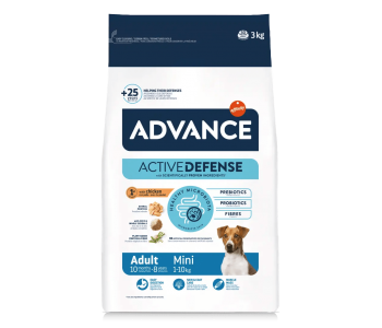 Advance Dog Mini Adult 3кг - пилешко и ориз